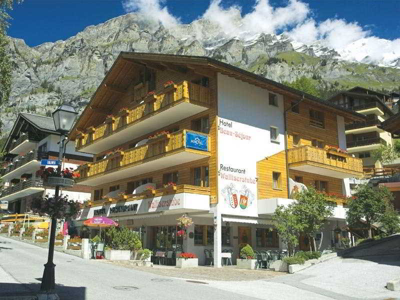Hotel Beau-Sejour Leukerbad Exterior photo