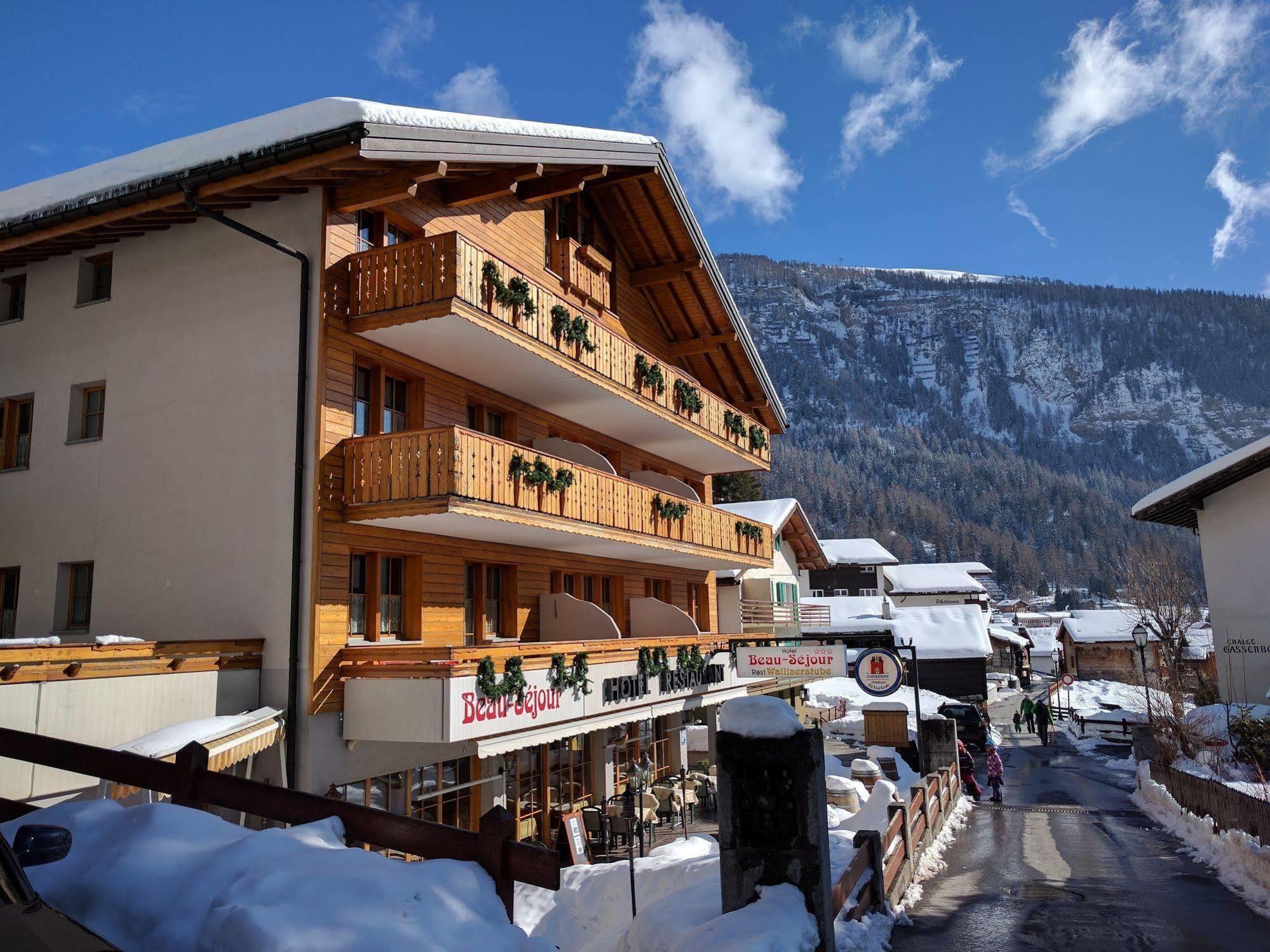 Hotel Beau-Sejour Leukerbad Exterior photo