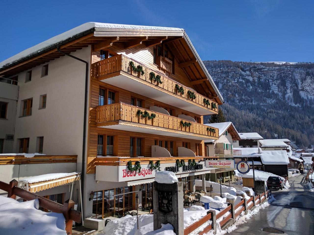 Hotel Beau-Sejour Leukerbad Exterior photo